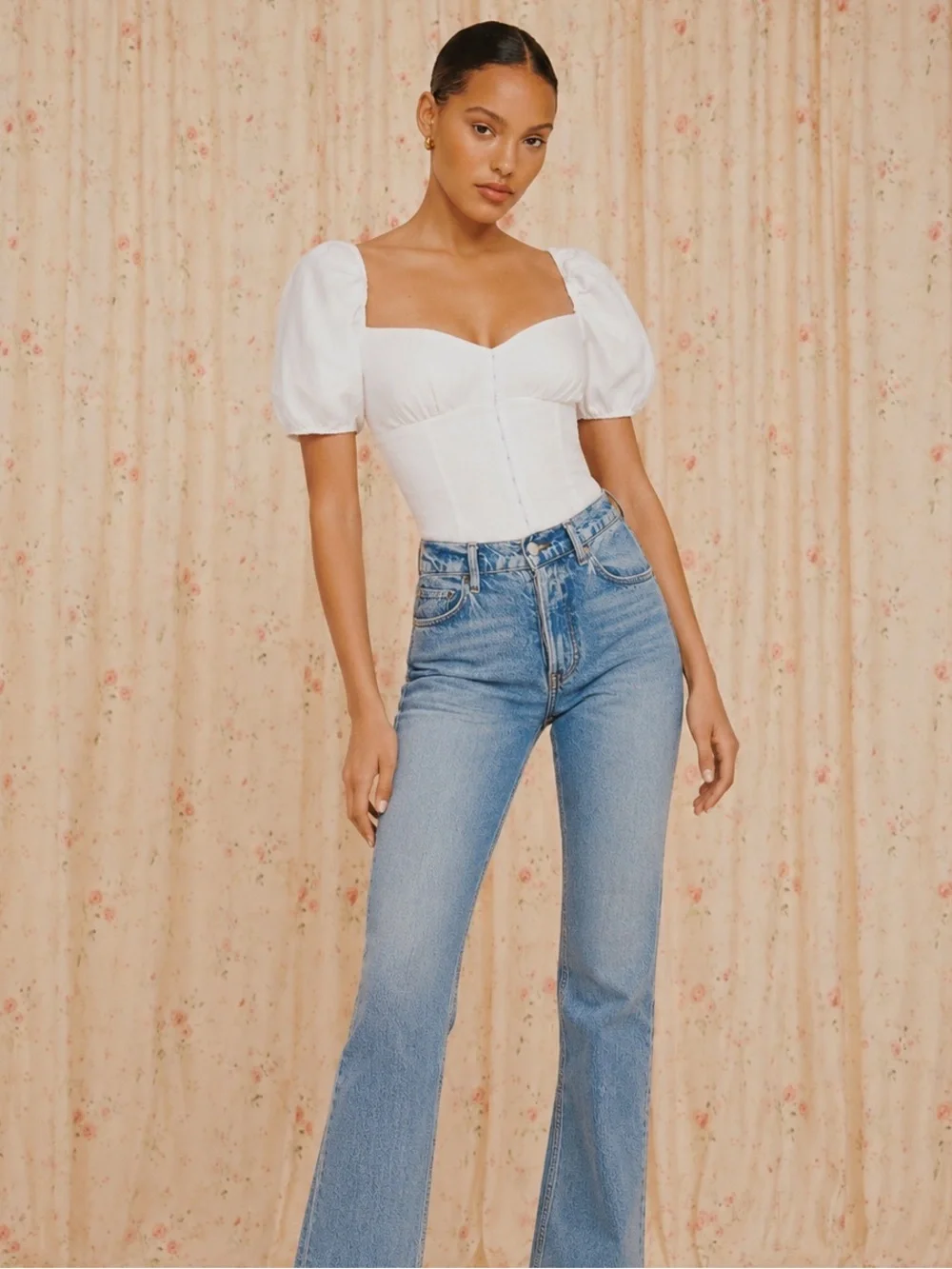 Reformation Rome 💯 Linen Top Blouse